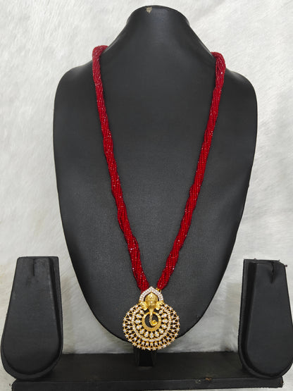 Ganesh Red Hydro Locket