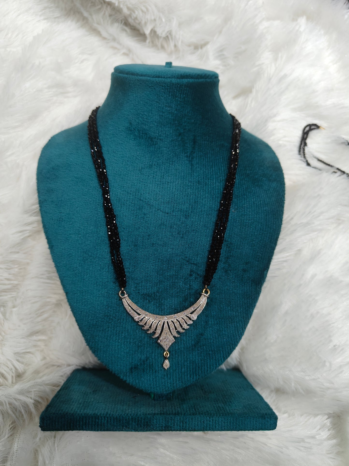 Black V Locket Mangal sutra Nepali Hydro
