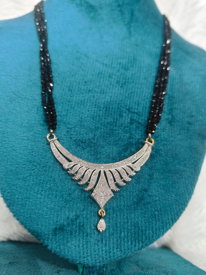 Black V Locket Mangal sutra Nepali Hydro